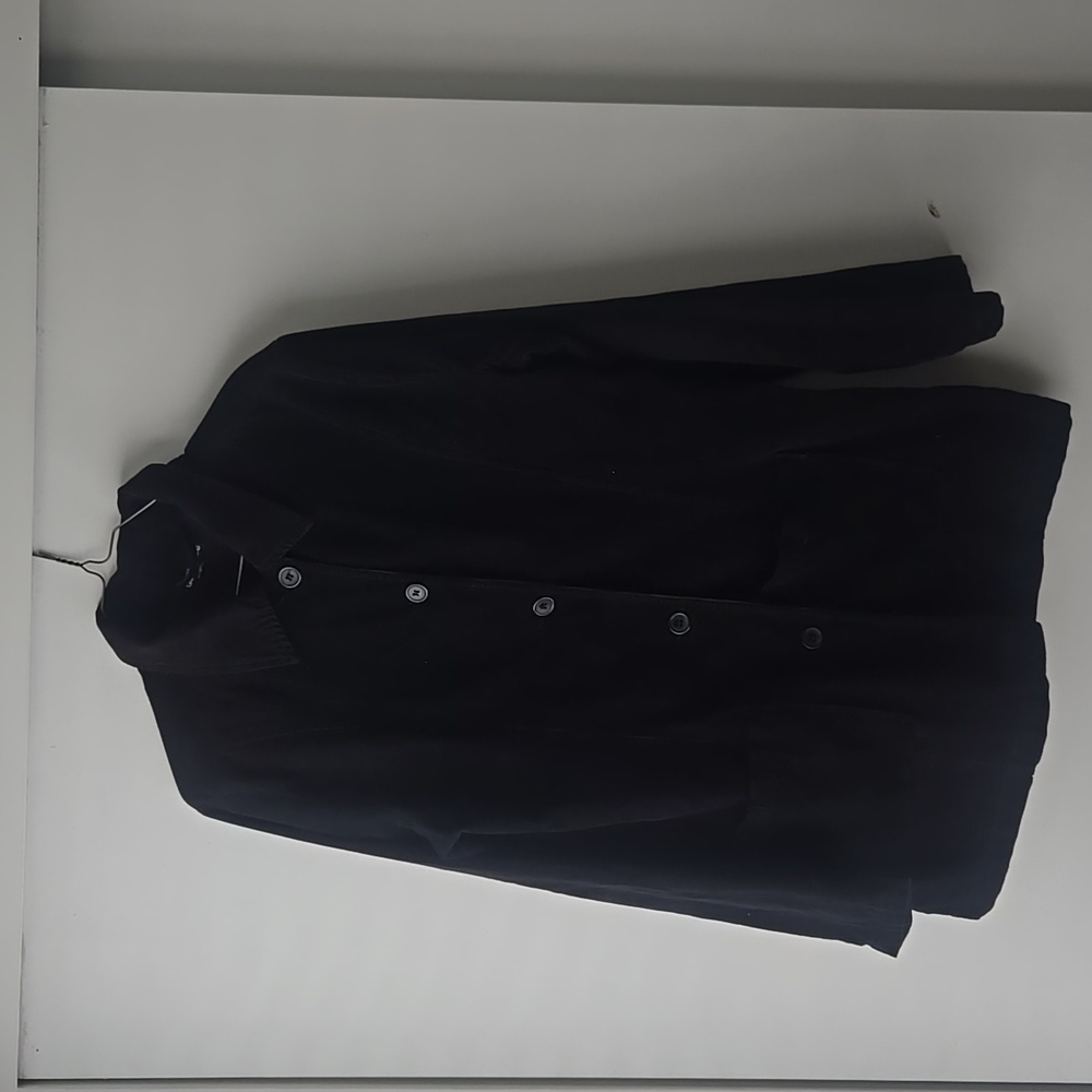 Black Corduroy Jacket Size Large